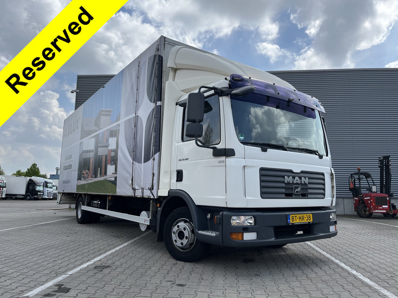 MAN TGL 12.180 Euro 4 / 12 Ton / 781 dkm / Canvas Box / APK TUV 10-25 / Oil Leakage - Kasti veoauto: pilt 1 MAN TGL 12.180 Euro 4 / 12 Ton / 781 dkm / Canvas Box / APK TUV 10-25 / Oil Leakage - Kasti veoauto: pilt 1