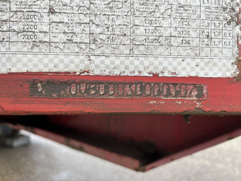 Nooteboom OVB-90-05 / 5 axle 12 Ton Hydraulic / BPW Drum / Ballast Trailer - Platvorm/ Madelpoolhaagis: pilt 4 Nooteboom OVB-90-05 / 5 axle 12 Ton Hydraulic / BPW Drum / Ballast Trailer - Platvorm/ Madelpoolhaagis: pilt 4