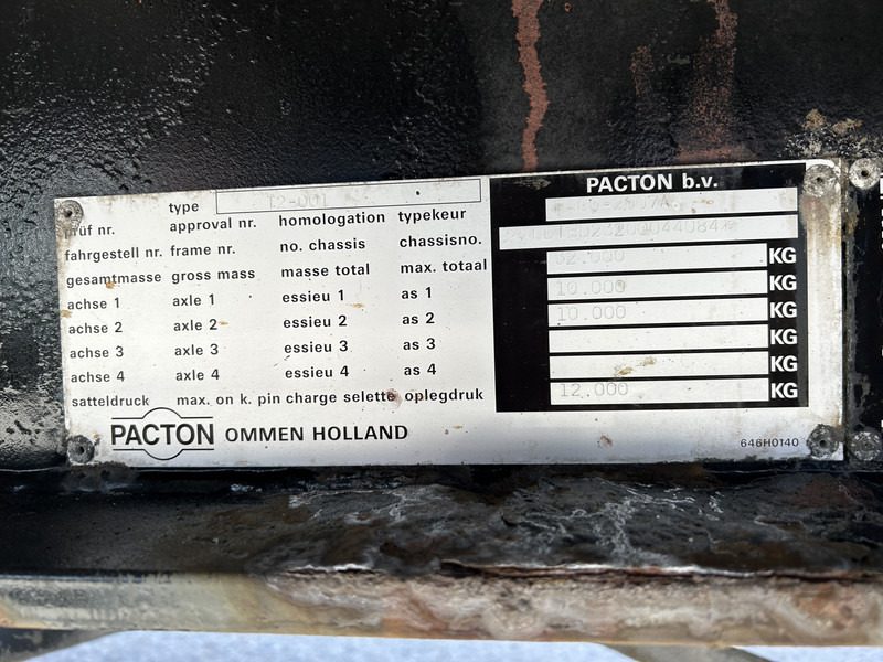 Tentpoolhaagis Pacton T2-001 Curtainside / Forklift Connector / ROR Drum / NL Trailer: pilt 13