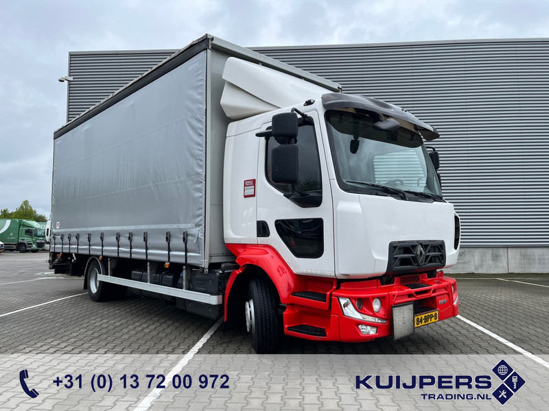 Renault D 210 Euro 6 / 12 Ton / 282 dkm / Schuifzeil / Laadklep / APK TUV 07-25 - Tent veoauto: pilt 1 Renault D 210 Euro 6 / 12 Ton / 282 dkm / Schuifzeil / Laadklep / APK TUV 07-25 - Tent veoauto: pilt 1
