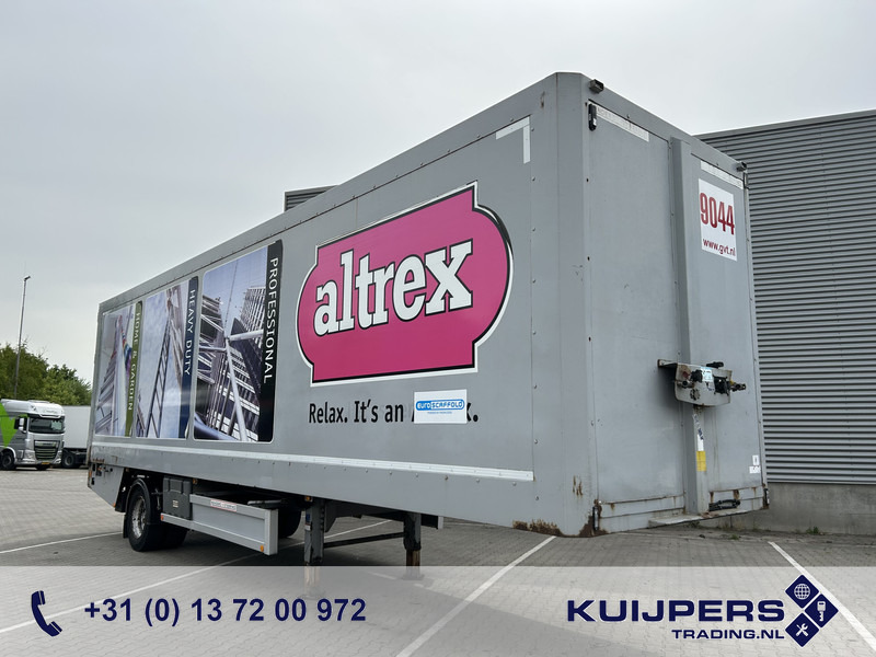 Tentpoolhaagis Renders ROC 12.10 City / Curtainside / Loadlift 2000 kg / NL Trailer: pilt 1