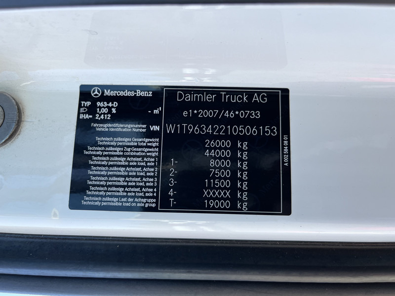 Sadulveok Mercedes-Benz Actros 2645 Bigspace / 341 dkm / 6x2 / Mirror Cam: pilt 20
