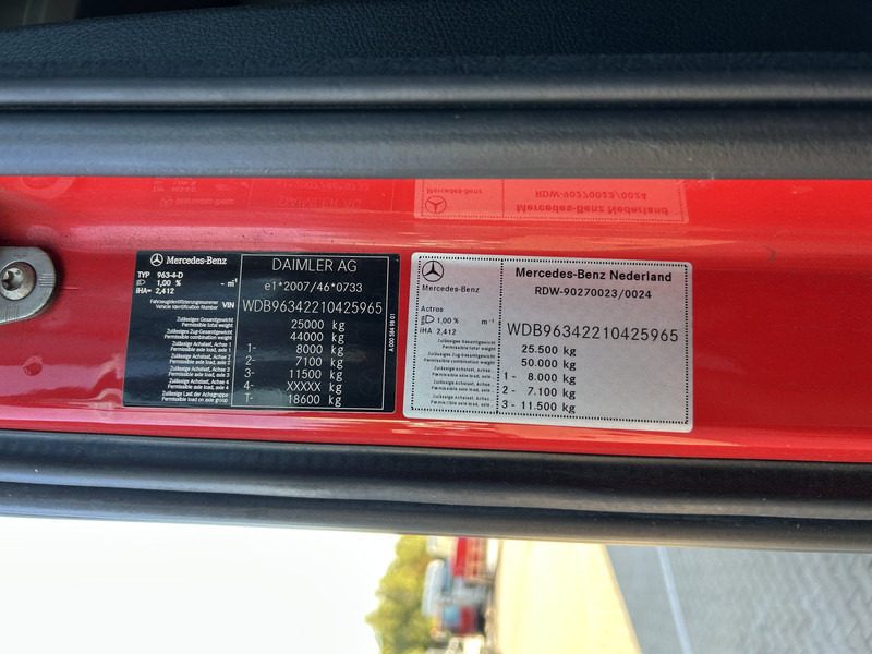 Sadulveok Mercedes-Benz Actros 2648 Gigaspace / 804 dkm / 6x2 / StandAirco / APK TUV 03-26: pilt 18
