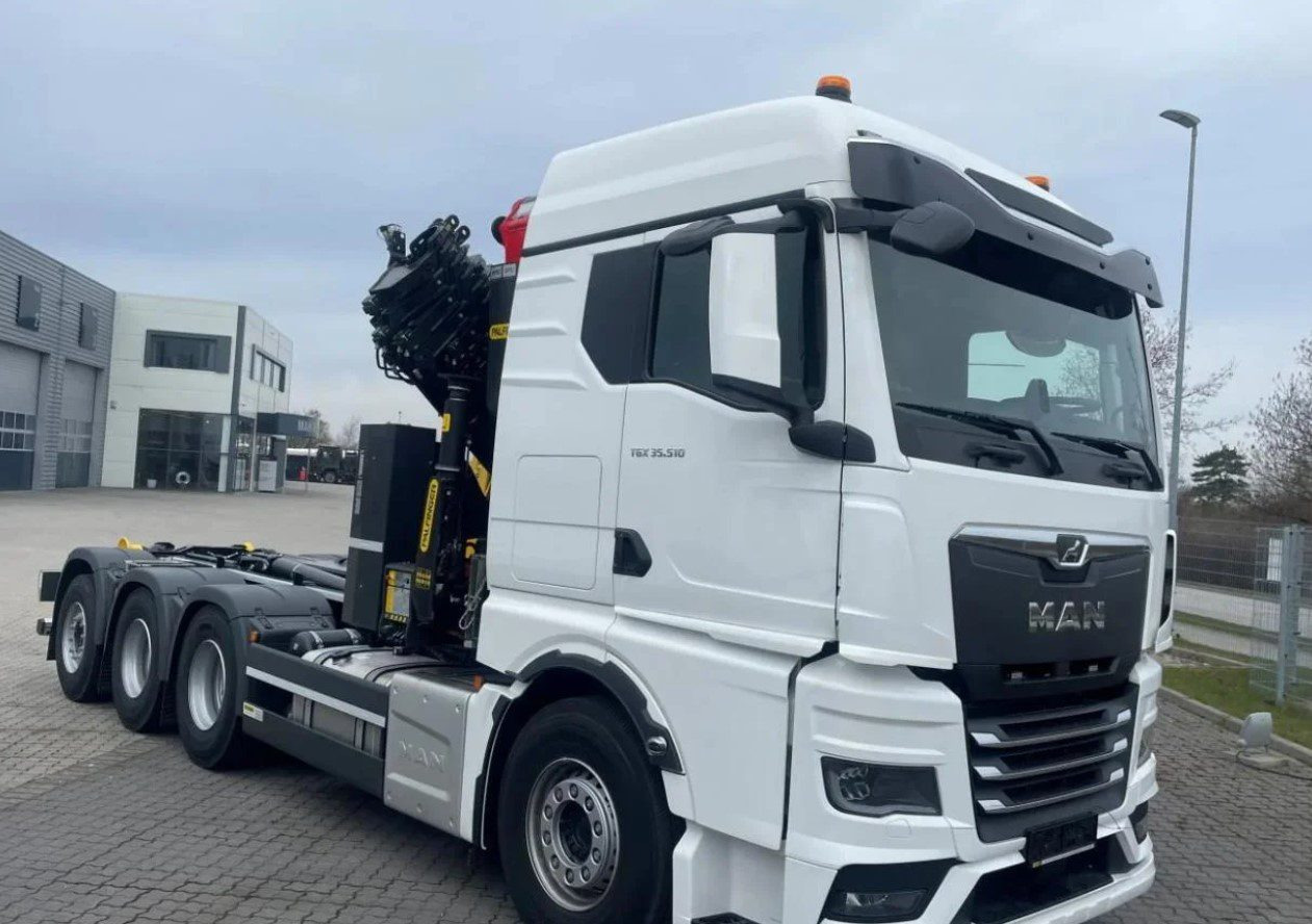 MAN TGS 35.510 8×4 Tridem kranväxlare Palfinger - Konkstõstukiga veoauto, Kraanaga veoauto: pilt 2 MAN TGS 35.510 8×4 Tridem kranväxlare Palfinger - Konkstõstukiga veoauto, Kraanaga veoauto: pilt 2