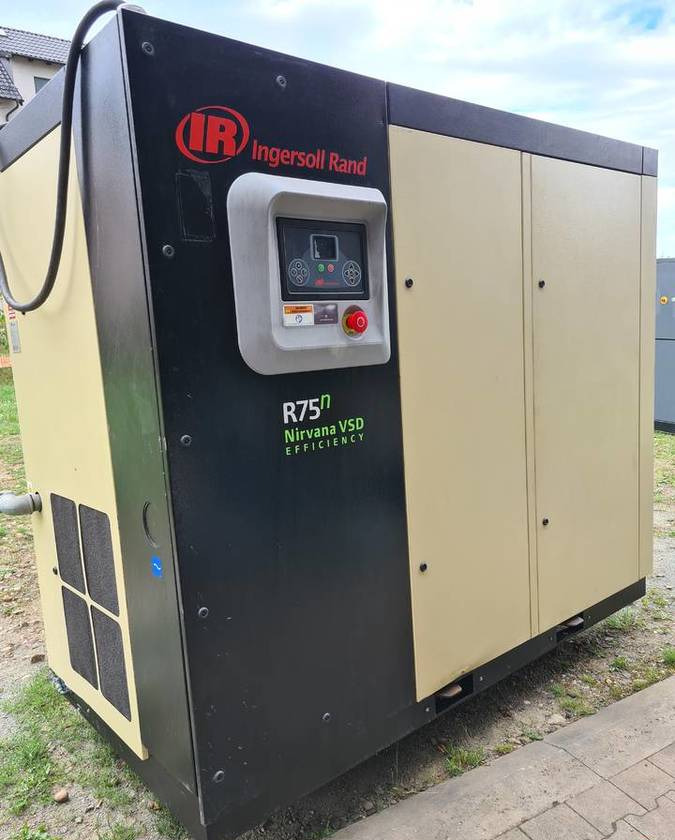 Kompresor śrubowy INGERSOLL RAND NIRVANA R75N - Õhukompressor: pilt 1 Kompresor śrubowy INGERSOLL RAND NIRVANA R75N - Õhukompressor: pilt 1