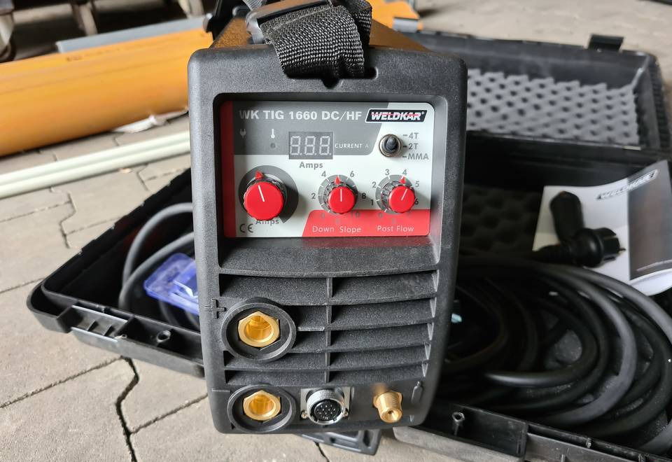 Spawarka Tig WELDKAR WK 1660 DC/HF 160 A - Keevitus seadmed: pilt 2 Spawarka Tig WELDKAR WK 1660 DC/HF 160 A - Keevitus seadmed: pilt 2