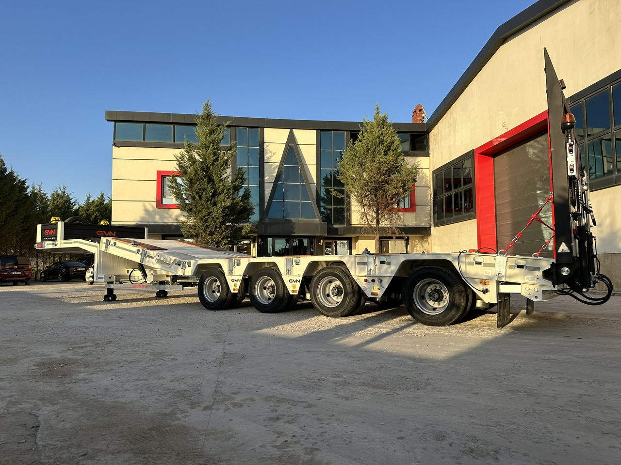 Uus Madal platvormpoolhaagis GVN Trailer 4 AXLE HYDRAULIC PLATFORM LOWBED: pilt 14