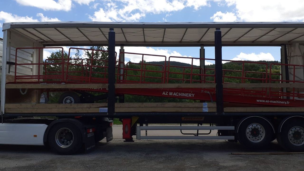 Laadimisramp AZ RAMP-EASY XL-8-RL . USED Mobil Loading Ramp  WIDE With Level Off, 8 t Capacity: pilt 5