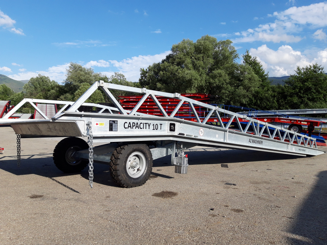 AZ RAMP EASY XL 8T FULL GALVA - Laadimisramp: pilt 1 AZ RAMP EASY XL 8T FULL GALVA - Laadimisramp: pilt 1