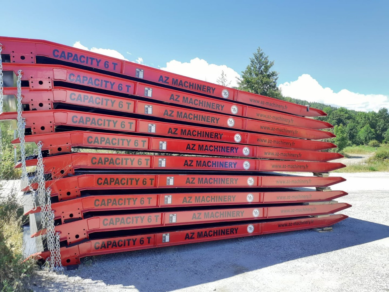 Uus Laadimisramp AZ RAMP-PRIME XS-10 .  Industrial  Loading Ramp: pilt 12