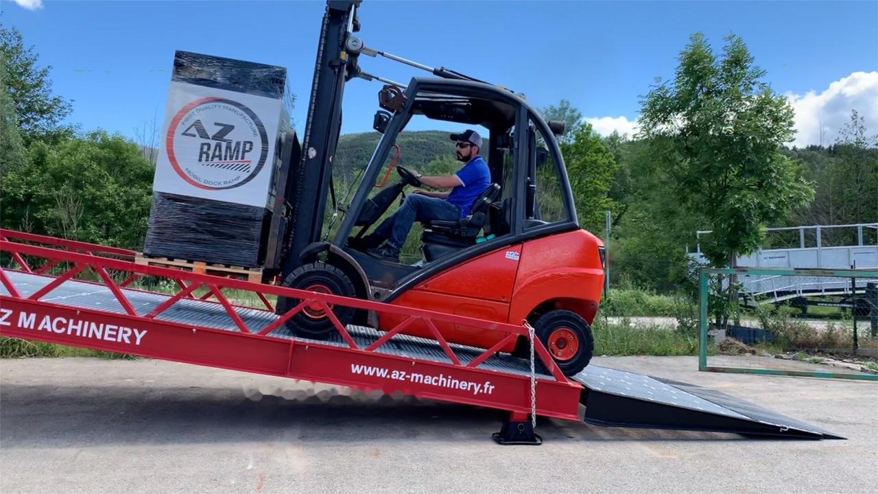 AZ RAMP STAR-10-XL mobile loading ramp - Laadimisramp: pilt 5 AZ RAMP STAR-10-XL mobile loading ramp - Laadimisramp: pilt 5