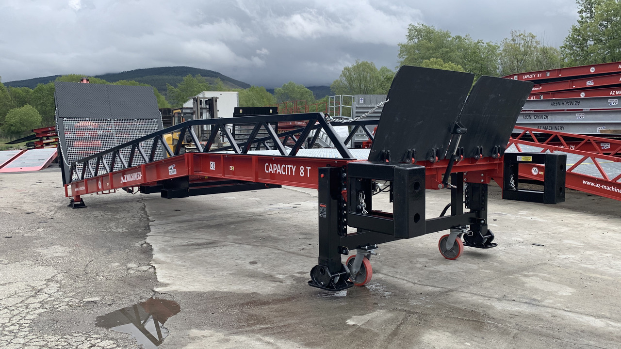 AZ RAMP STAR- 8T mobile loading ramp - Laadimisramp: pilt 2 AZ RAMP STAR- 8T mobile loading ramp - Laadimisramp: pilt 2