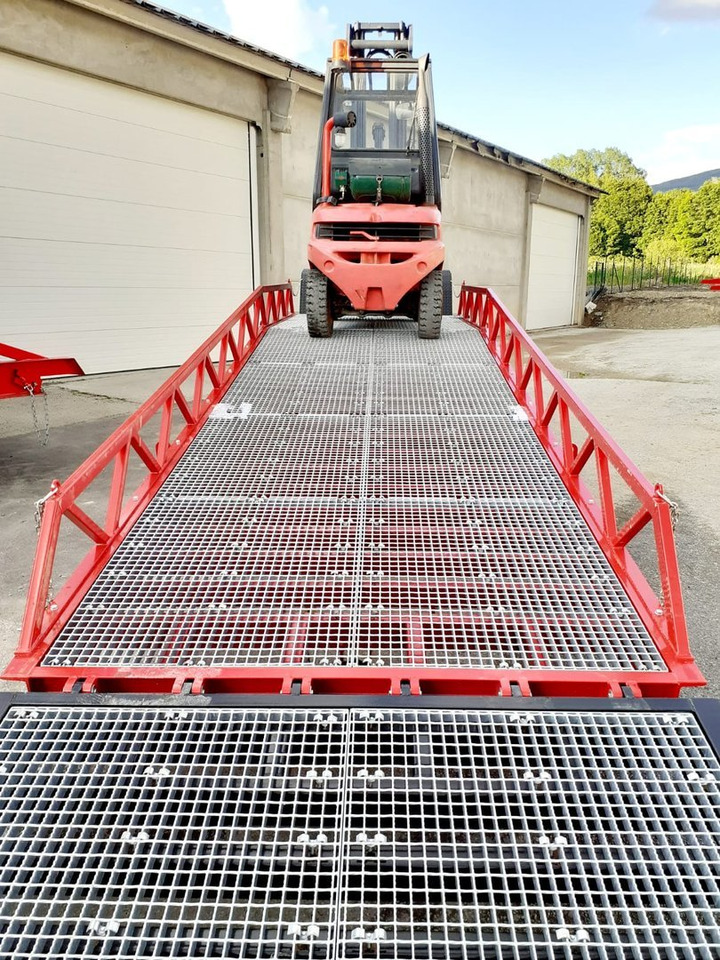 Uus Laadimisramp Loading Ramp with with electric tilting bridge -  AZ RAMP - STAR- 15T-ZR-E. 15 ton capacity: pilt 9