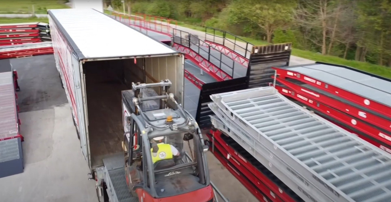 Uus Laadimisramp Loading Ramp with with hydraulic tilting bridge - AZ RAMP - STAR- 8T FULL GALVA: pilt 6 Uus Laadimisramp Loading Ramp with with hydraulic tilting bridge - AZ RAMP - STAR- 8T FULL GALVA: pilt 6