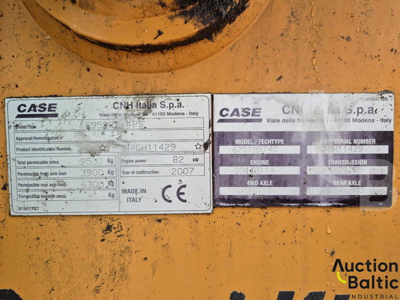 Ratastel ekskavaator Case 695SR2-4PS: pilt 16
