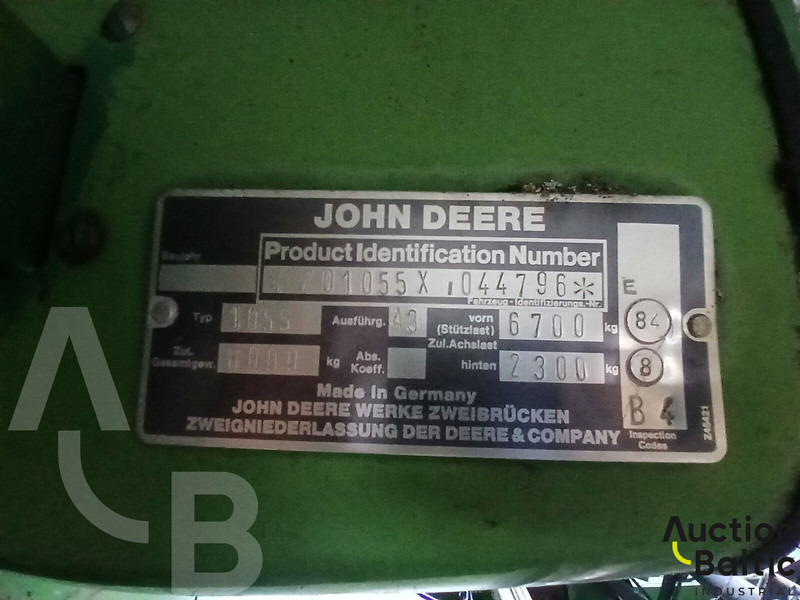 Kombain transporditavad ained toit John Deere 1055: pilt 15