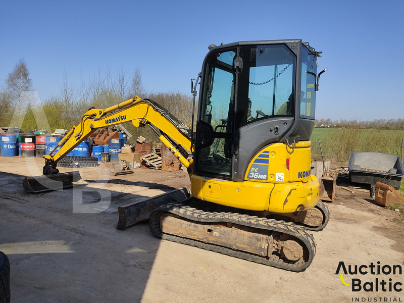 Komatsu PC35MR-5 - Miniekskavaator: pilt 3 Komatsu PC35MR-5 - Miniekskavaator: pilt 3