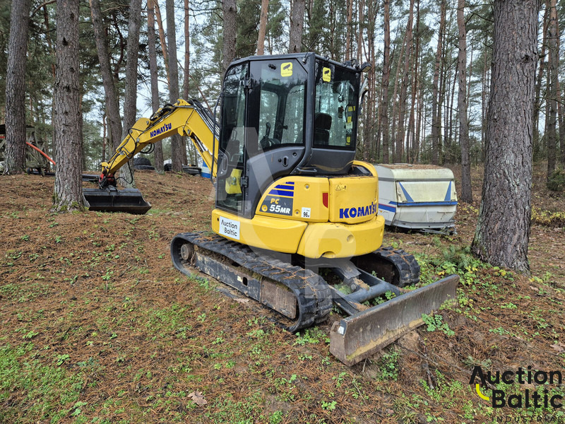 Komatsu PC55MR-5E0 - Miniekskavaator: pilt 3 Komatsu PC55MR-5E0 - Miniekskavaator: pilt 3