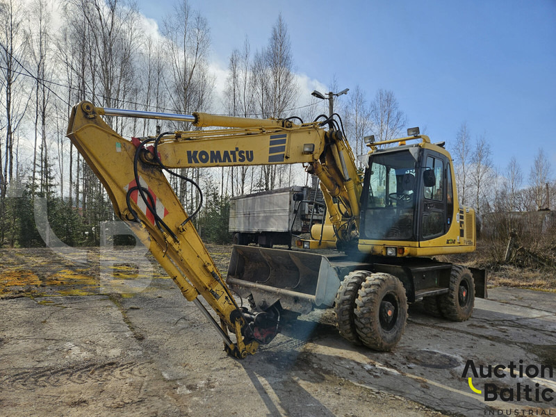 Komatsu PW130ES-6K - Ratastel ekskavaator: pilt 1 Komatsu PW130ES-6K - Ratastel ekskavaator: pilt 1