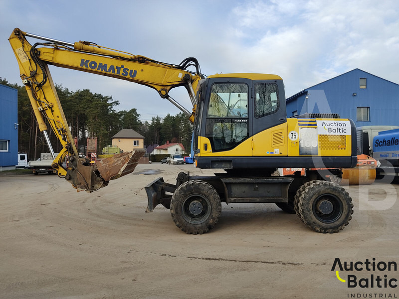 Komatsu PW160-7 - Ratastel ekskavaator: pilt 5 Komatsu PW160-7 - Ratastel ekskavaator: pilt 5