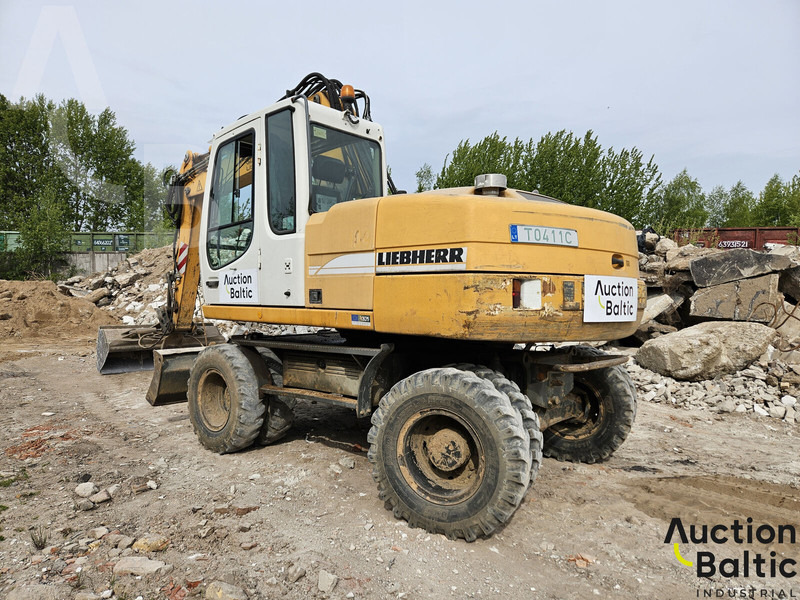Liebherr A 316 Litronic - Ratastel ekskavaator: pilt 4 Liebherr A 316 Litronic - Ratastel ekskavaator: pilt 4
