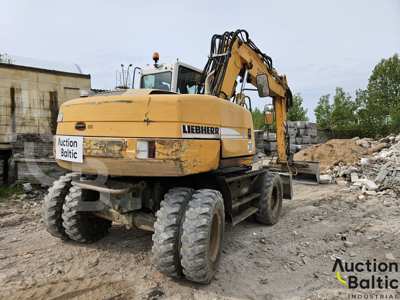 Liebherr A 316 Litronic - Ratastel ekskavaator: pilt 3 Liebherr A 316 Litronic - Ratastel ekskavaator: pilt 3
