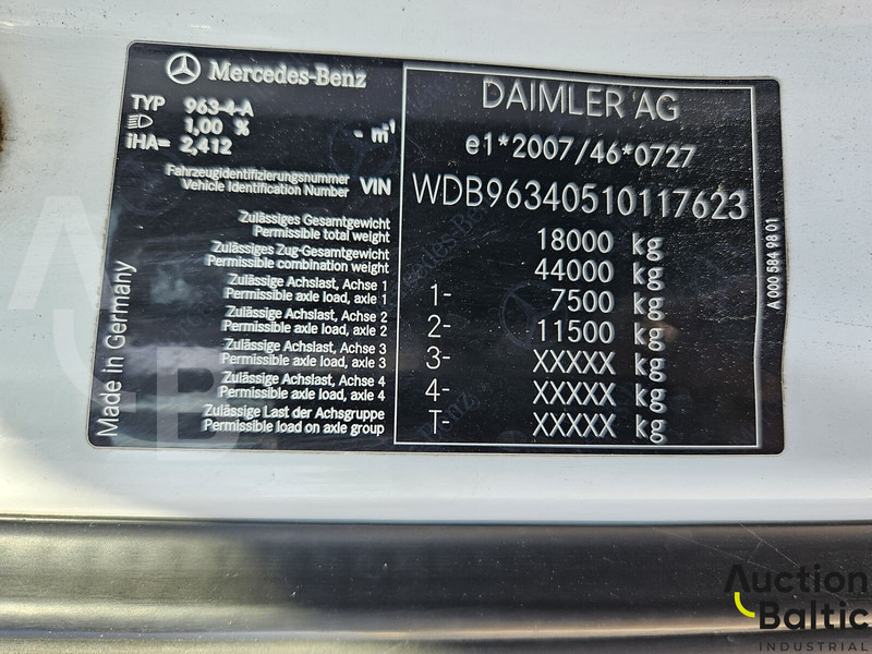 Sadulveok Mercedes-Benz Actros: pilt 20 Sadulveok Mercedes-Benz Actros: pilt 20