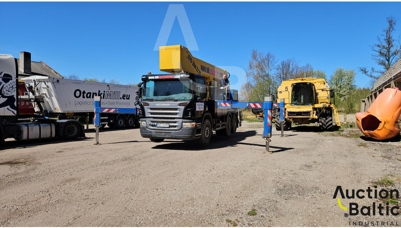 Veoautolt tõusev platvorm Scania P 310: pilt 7