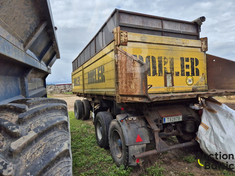 Tipper semi-trailer - Tentpoolhaagis: pilt 3 Tipper semi-trailer - Tentpoolhaagis: pilt 3