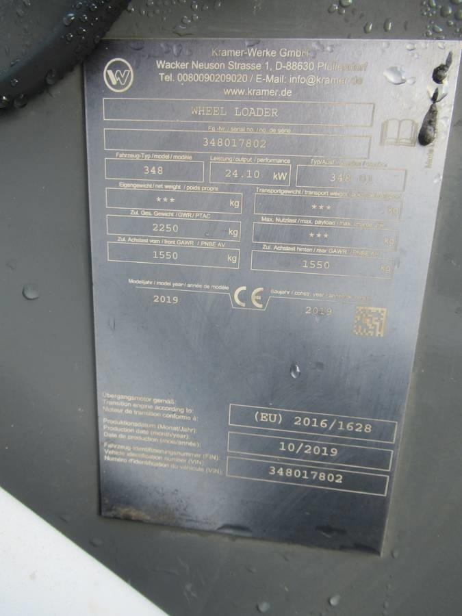 Kramer 5035 neue Schaufel/Gabel - Rataslaadur: pilt 4 Kramer 5035 neue Schaufel/Gabel - Rataslaadur: pilt 4