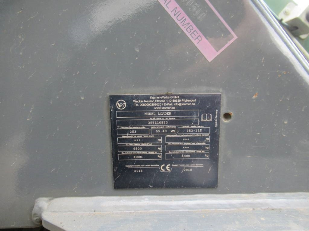 Kramer 5085 - Rataslaadur: pilt 5 Kramer 5085 - Rataslaadur: pilt 5