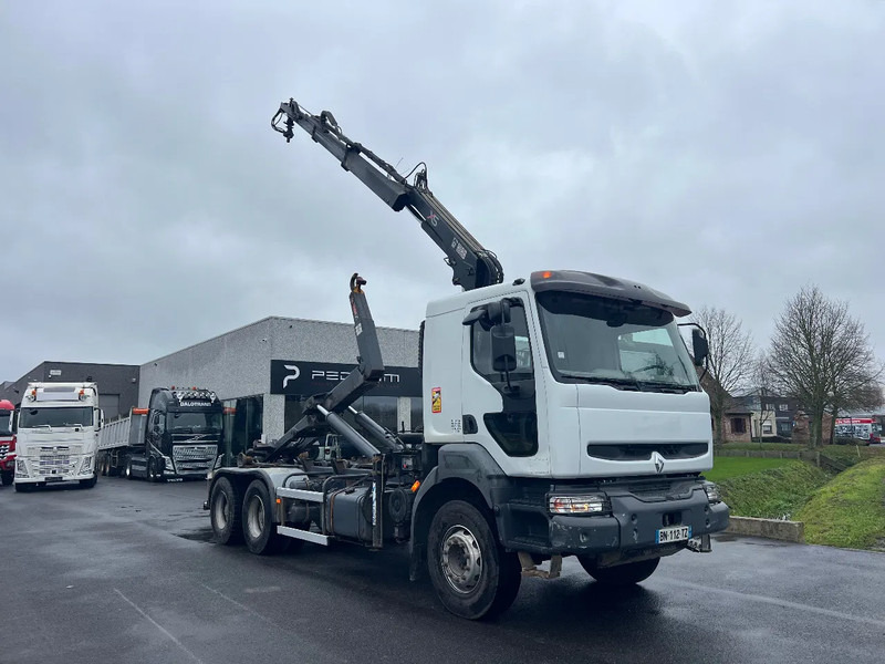 Renault Kerax 370 HIAB CRANE + Remote*SMART TACHO*KERAX370*roll off tipper - Kraanaga veoauto: pilt 1 Renault Kerax 370 HIAB CRANE + Remote*SMART TACHO*KERAX370*roll off tipper - Kraanaga veoauto: pilt 1