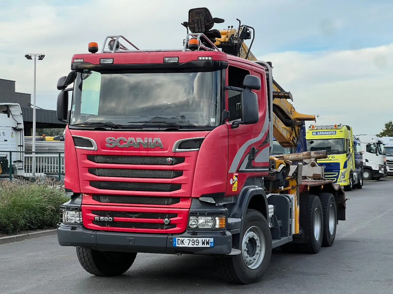 Scania R580 6x4 full steel*3pedal opticruise*R580 V8* - Metsaveok: pilt 1 Scania R580 6x4 full steel*3pedal opticruise*R580 V8* - Metsaveok: pilt 1
