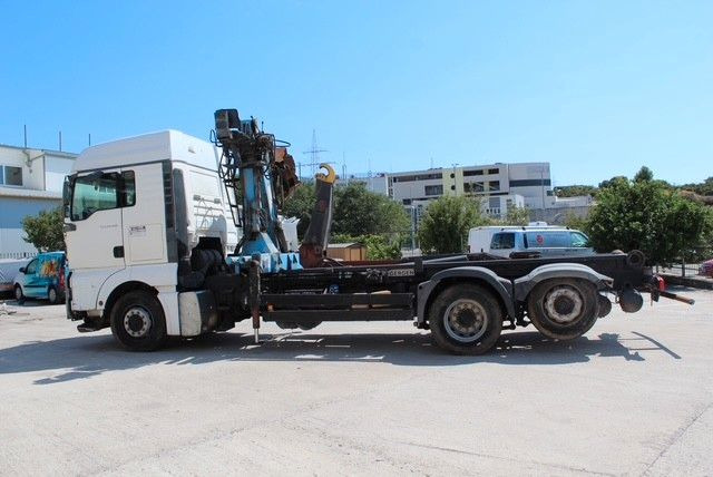 MAN TGA 26.360 FG 6x2 LL GERGEN Abroll + Penz Kran - Konkstõstukiga veoauto, Kraanaga veoauto: pilt 5 MAN TGA 26.360 FG 6x2 LL GERGEN Abroll + Penz Kran - Konkstõstukiga veoauto, Kraanaga veoauto: pilt 5