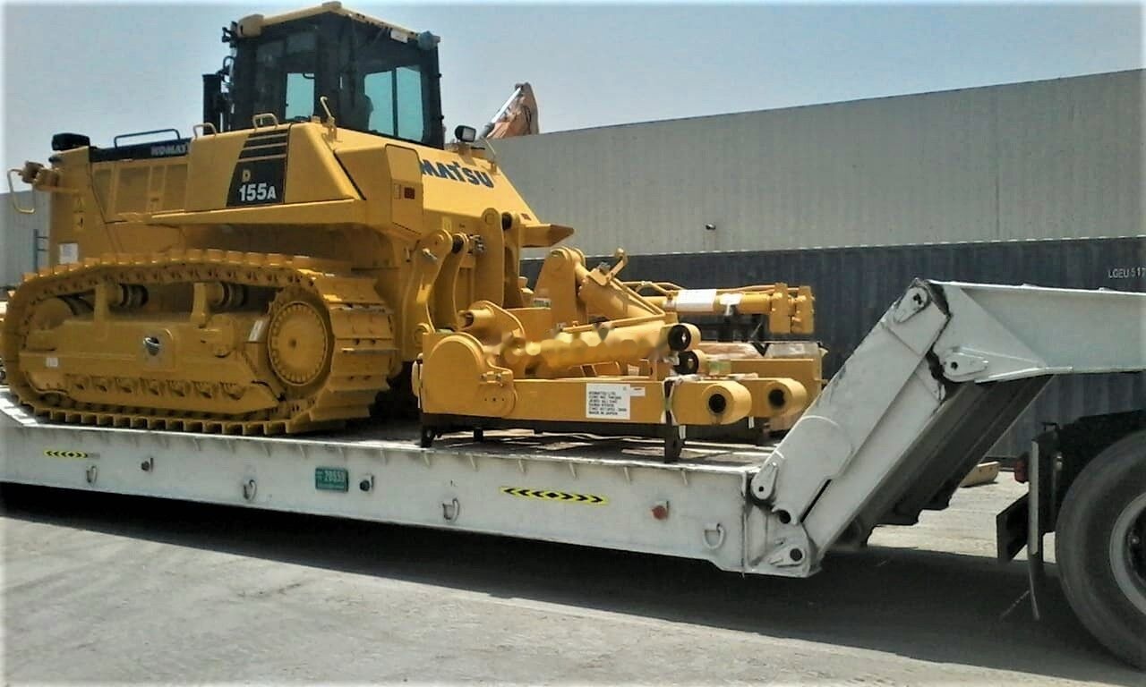Uus Madal platvormpoolhaagis AME 120 Ton 4 Axle Front Loading Lowbed Semi-Trailer: pilt 8
