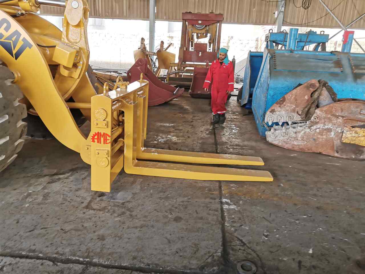 Uus Kahvlid - Rataslaadur AME Hydraulic Pallet Fork: pilt 3
