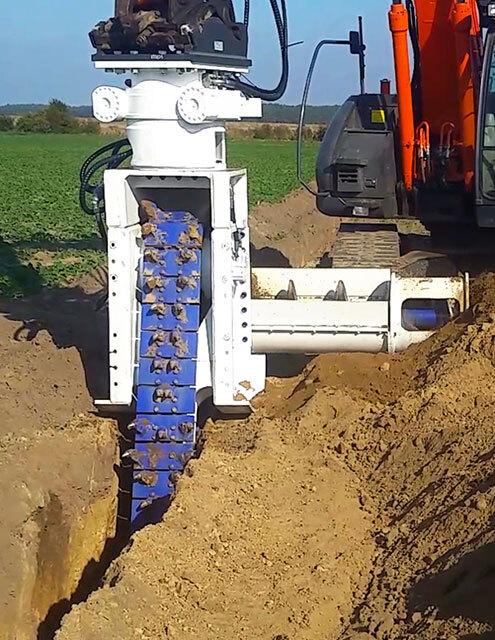 AME Chain Trencher - Lisaseade - Ekskavaator: pilt 4 AME Chain Trencher - Lisaseade - Ekskavaator: pilt 4