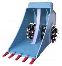 AME Double Drum Cutter Bucket - Lisaseade - Ekskavaator: pilt 2 AME Double Drum Cutter Bucket - Lisaseade - Ekskavaator: pilt 2