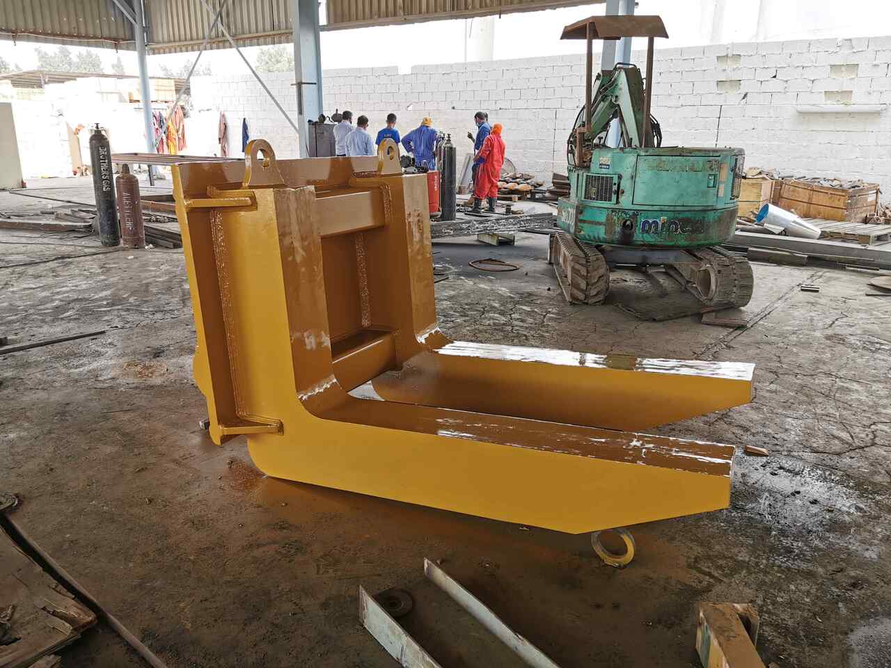 Uus Kahvlid - Rataslaadur Marble Block Fork: pilt 8