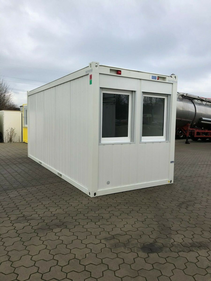 20ft Bürocontainer Wohncont.Mannschaftscontainer - Konteinerveduk/ Tõstukiga poolhaagis: pilt 1 20ft Bürocontainer Wohncont.Mannschaftscontainer - Konteinerveduk/ Tõstukiga poolhaagis: pilt 1