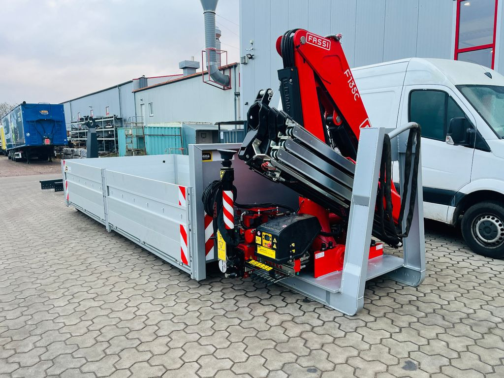 Abrollcontainer Container Kran Fassi F135 - Konteinerveduk/ Tõstukiga poolhaagis: pilt 1 Abrollcontainer Container Kran Fassi F135 - Konteinerveduk/ Tõstukiga poolhaagis: pilt 1