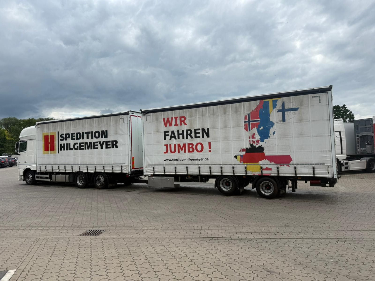 DAF XF 480 FAN LowDeck 6x2 Jumbo Inklusive Anhänger - Tent veoauto: pilt 5 DAF XF 480 FAN LowDeck 6x2 Jumbo Inklusive Anhänger - Tent veoauto: pilt 5