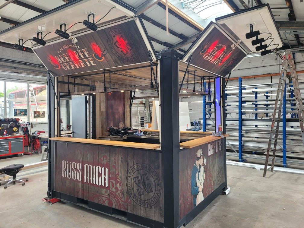 Premium Container Mobile Bar Event Food Truck Kn - Haagis: pilt 1 Premium Container Mobile Bar Event Food Truck Kn - Haagis: pilt 1