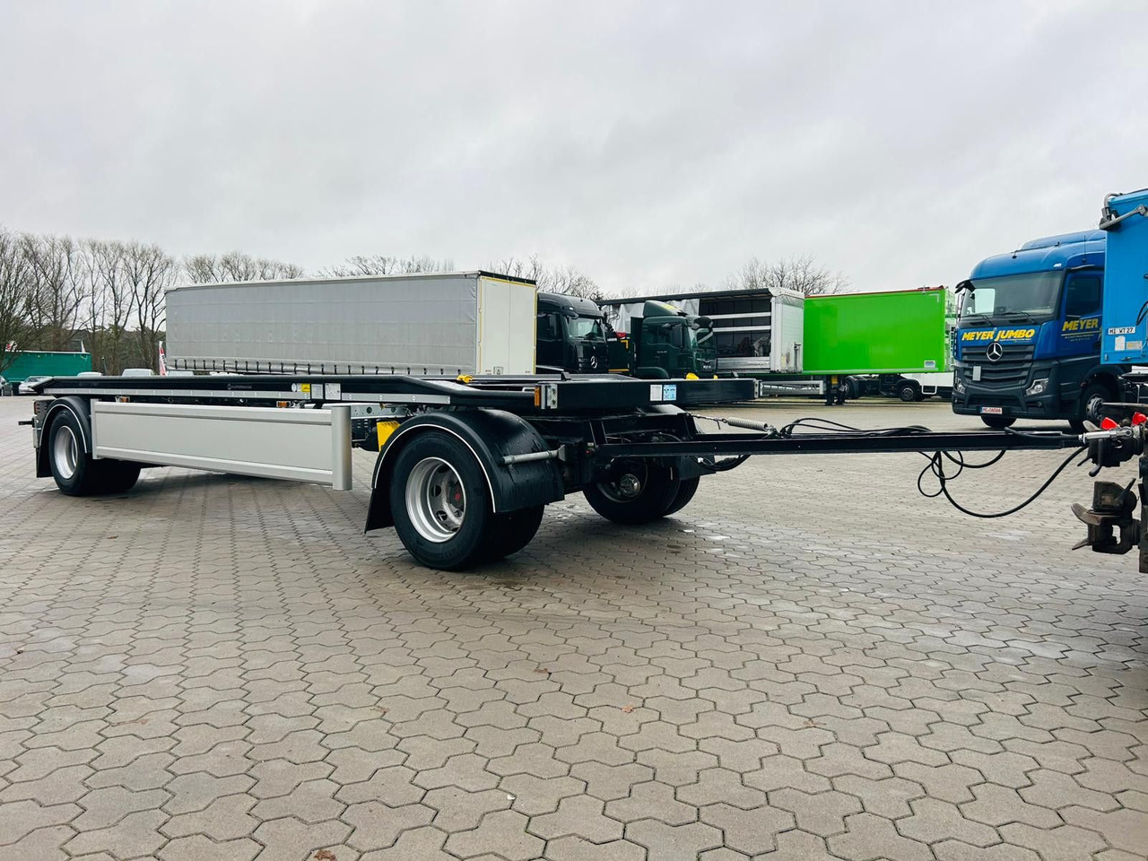 Hüffermann HAR 20.70 LS Aussenrollen Anhänger Sofort Verfüg - Multilift/ Liftdumper haagis: pilt 3 Hüffermann HAR 20.70 LS Aussenrollen Anhänger Sofort Verfüg - Multilift/ Liftdumper haagis: pilt 3