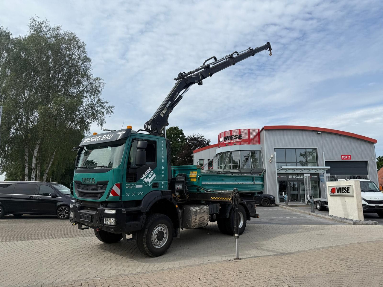 Iveco AD190 T/W Trakker 410 4x4 Allrad Kran KipperHIAB - Kallurauto, Kraanaga veoauto: pilt 5 Iveco AD190 T/W Trakker 410 4x4 Allrad Kran KipperHIAB - Kallurauto, Kraanaga veoauto: pilt 5