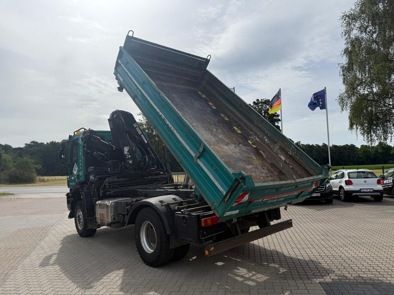 Iveco AD190 T/W Trakker 410 4x4 Allrad Kran KipperHIAB - Kallurauto, Kraanaga veoauto: pilt 4 Iveco AD190 T/W Trakker 410 4x4 Allrad Kran KipperHIAB - Kallurauto, Kraanaga veoauto: pilt 4
