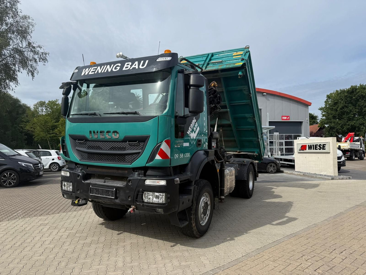 Iveco AD190 T/W Trakker 410 4x4 Allrad Kran KipperHIAB - Kallurauto, Kraanaga veoauto: pilt 5 Iveco AD190 T/W Trakker 410 4x4 Allrad Kran KipperHIAB - Kallurauto, Kraanaga veoauto: pilt 5