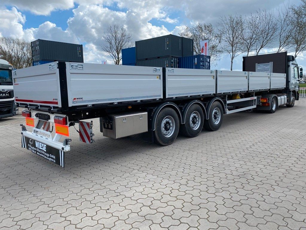 Kässbohrer Bordwandauflieger Twistlocks - Platvorm/ Madelpoolhaagis: pilt 3 Kässbohrer Bordwandauflieger Twistlocks - Platvorm/ Madelpoolhaagis: pilt 3