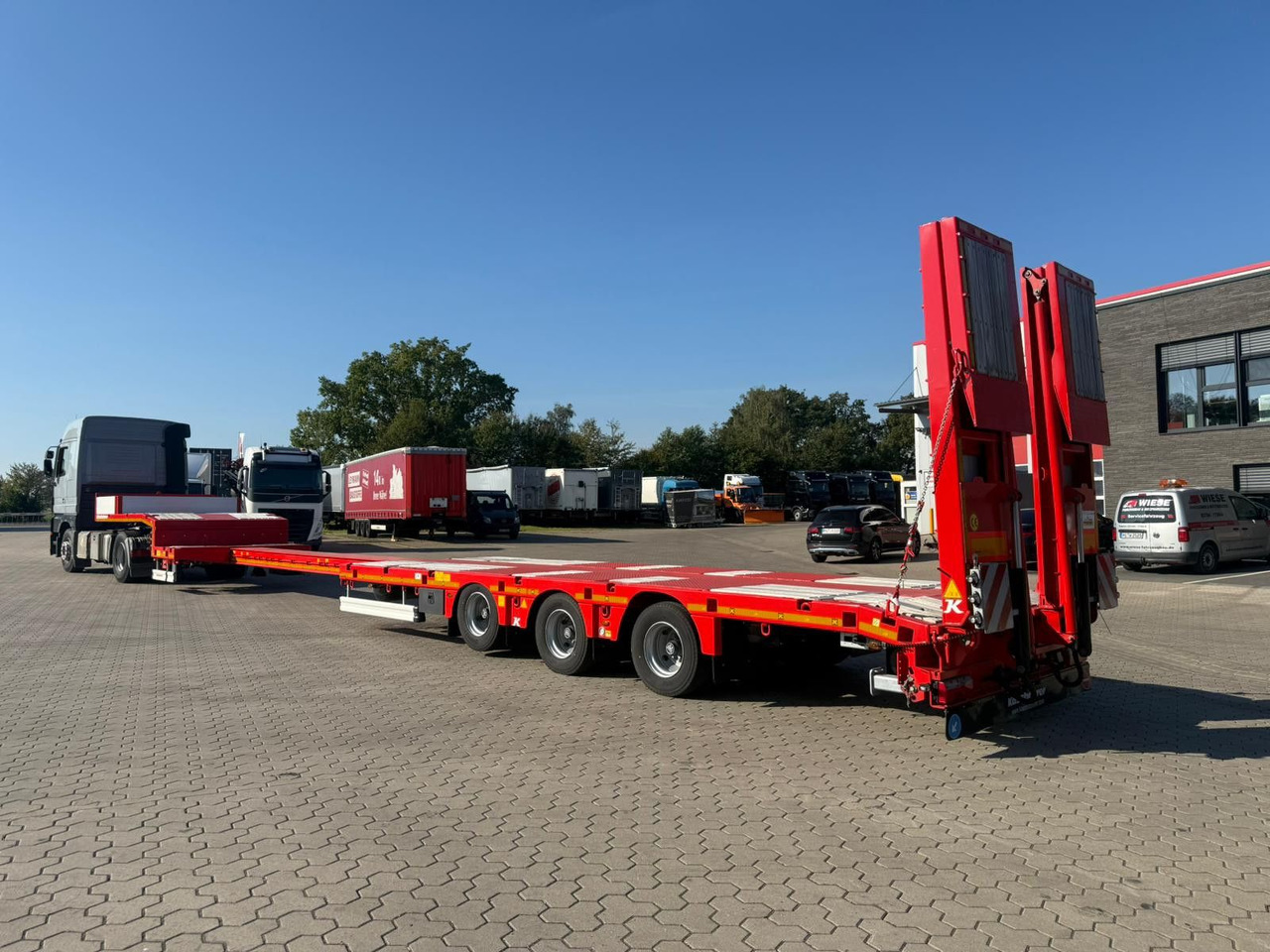 Kässbohrer K.SLA 3 / 1N-18/30  Ausziehbarer Tieflader - Madal platvormpoolhaagis: pilt 4 Kässbohrer K.SLA 3 / 1N-18/30  Ausziehbarer Tieflader - Madal platvormpoolhaagis: pilt 4