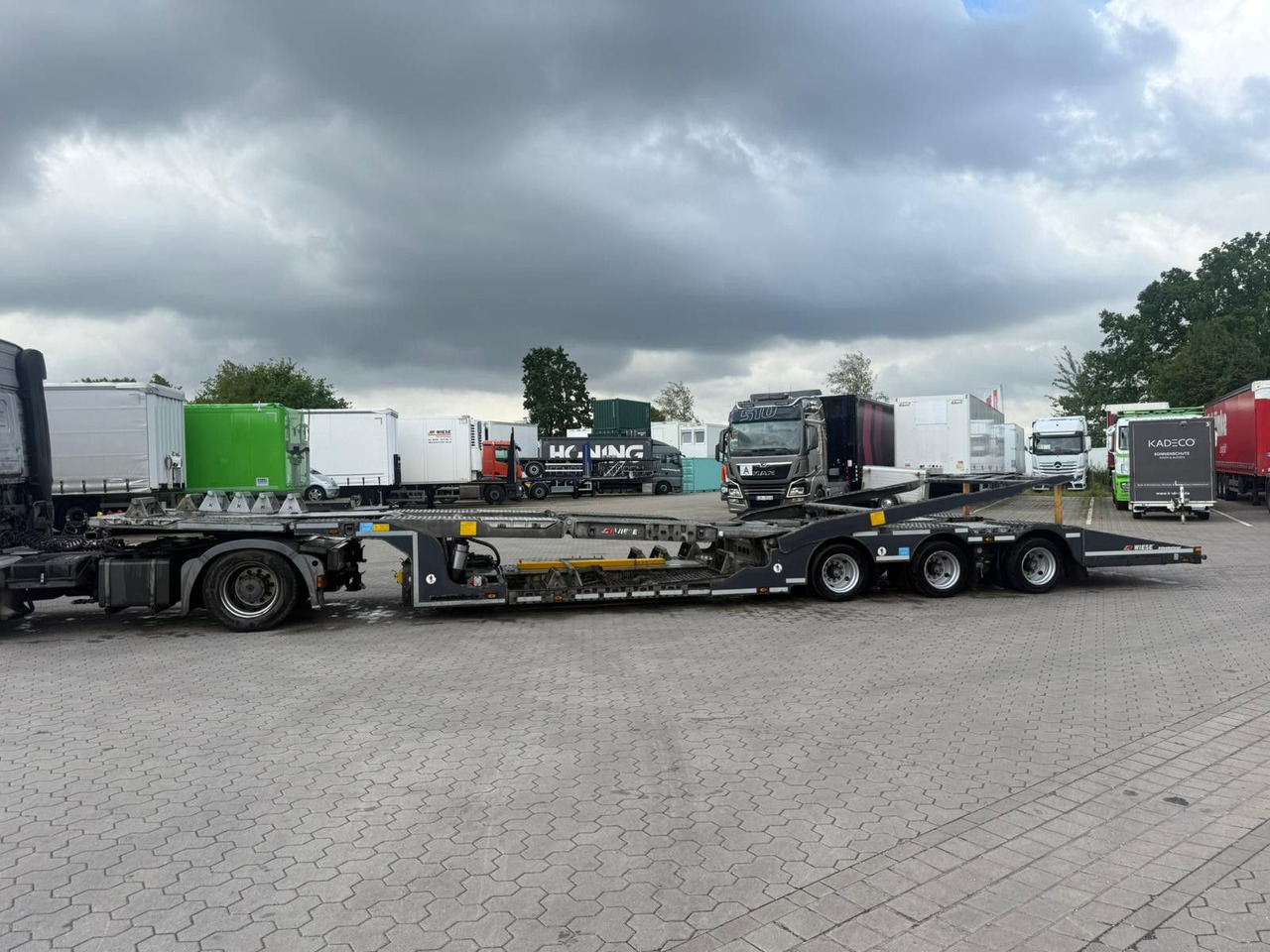 Kässbohrer K.SOK Truck/Car Transporter, Novagrau - Treilerpoolhaagis: pilt 5 Kässbohrer K.SOK Truck/Car Transporter, Novagrau - Treilerpoolhaagis: pilt 5